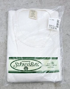 ST JOHN'S BAY Long John Thermal Underwear Pants Drawers Mens XL NOS 90s USA MADE - Picture 1 of 2