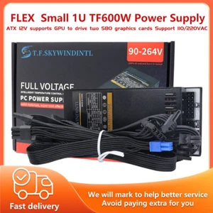 600W For ENP 7660B PC FlexATX Power Supply PSU Computer 1U Modular Server 20+4P - Picture 1 of 20