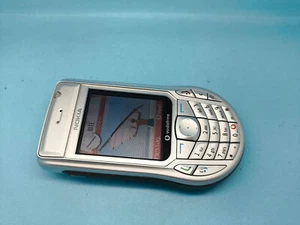 NOKIA 6630 Silver Unlocked Mobile Phone Good Condition - Picture 1 of 4