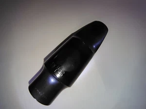 Vintage 1970s Meyer New York 5M Hard Rubber Alto Sax Mouthpiece - Picture 1 of 19