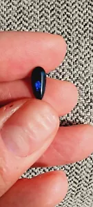 Black Opal, Lightning Ridge. Blue, Green, yellow, orange colours 1.10 ct - Picture 1 of 4