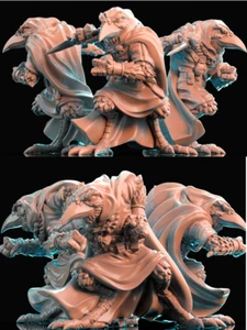 Ravenfolk Kenku D&D Bestiarium Multilisting 28 mm 32 mm - Bild 1 von 6