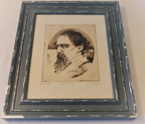 Jack Coughlin Etching – Charles Dickens – Artist Proof – Signed - Picture 1 of 9