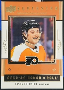 Tyson Foerster 2023-24 Upper Deck Serie 2 Superstar Honor Roll-Philadelphia - Imagen 1 de 2