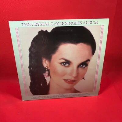 The Crystal Gayle Singles Album 1980 UK vinyl LP best of Talking In Your Sleep ~ - Image 1 of 4