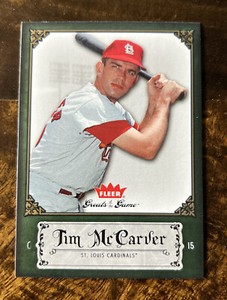 2006 Fleer Greats of the Game #90 Tim McCarver St. Louis Cardinals