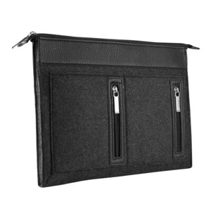 Tablet Travel Work Woolen Felt Sleeve Case Carrying Bag For 13" iPad Air M3 2025 - Picture 1 of 9