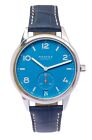 Nomos Club Automatic Date Wristwatch in Siren Blue ref 3662, Size Large