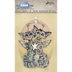 New Card Hut Clear Rubber Stamps Ravenscroft CRAZY CATS STAR CROSSED KITTIES