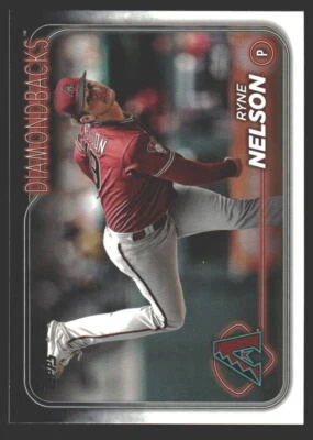Ryne Nelson #334 2024 Topps Arizona Diamondbacks - Image 1 of 2