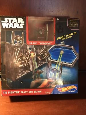 Star Wars Hot Wheels Tie Fighter Blast Out Battle BRAND NEW - Image 1 of 4