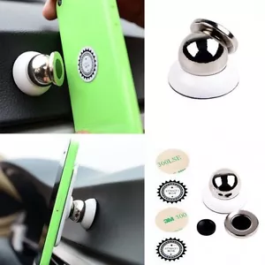 Supporto porta cellulare da auto Smartphone e GPS ROTAZIONE 360° - Foto 1 di 1
