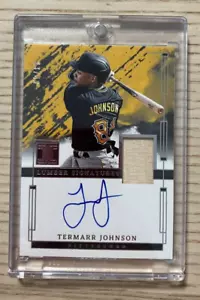 Termarr Johnson 2024 Panini Impeccable Baseball /49 Lumber Signature Pittsburgh - Bild 1 von 2