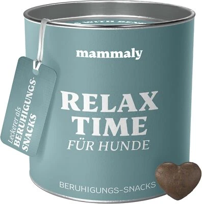 Mammaly Relax Time Beruhigungsmittel, Anti Stress Snack für Hunde mit Baldrian - Bild 1 von 4