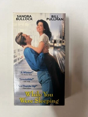 While You Were Sleeping (VHS, 1995) Sandra Bullock Christmas - Image 1 of 4