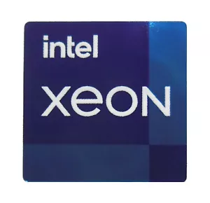 Intel Xeon 11th Generation Sticker 18 x 18mm Rocket Lake Badge For Desktop - Picture 1 of 1