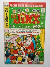 Archie Giant Series Magazine #206 Lil Jinx Christmas Bag 1972 Bronze Comic Book