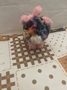 Mini Rainbow Cheetah Print Kitten Cat Kitty Cub Plush Soft Toy NO TAG - Picture 1 of 7