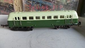 JEP automotrice autorail vert ton sur ton 32 cm échelle O réf. 6085-1A - Photo 1/14