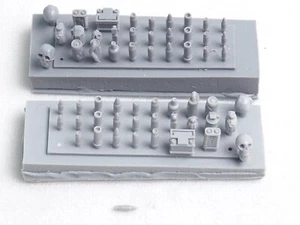 ZINGE INDUSTRIES SCI FI & MODERN BASE DETTAGLI SPRUE X 2. MARRONE 273 - Foto 1 di 1