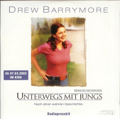 Interview-CD Drew Barrymore UNTERWEGS MIT JUNGS (2001) Radio PressKit Promo 2002 - Bild 1 von 3