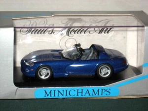 Minichamps 1993 Dodge Viper RT10 Cabriolet Convertible Diecast Rare 1/43 - Picture 1 of 2