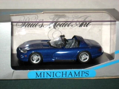 Minichamps 1993 Dodge Viper RT10 Cabriolet Convertible Diecast Rare 1/43 - Image 1 of 2