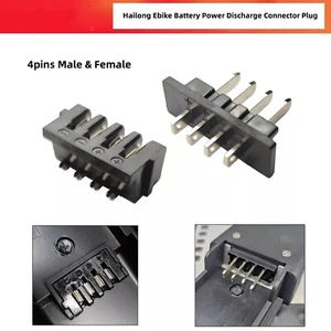 Hailong E-bike Battery Power Discharge Connector Plug 4pins Male & Female IM - Picture 1 of 10
