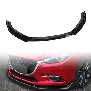 Kit alerón parachoques delantero carrocería alerón para Mazda 3 Axela 2014 2015 2016 2017 2018 - Imagen 1 de 3