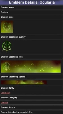 Destiny 2 Rival Hunter 6.7" Réplica Ghost Shell Numskull CON Emblema Ocularia Foto 1 de 4