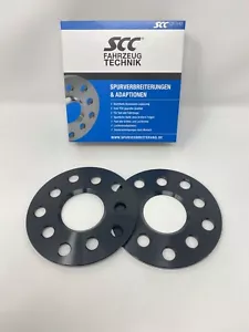 10mm 2x5mm Spurverbreiterung SCC für Audi 5x100 5x112 57,1 Spurplatten Distanzsc - Bild 1 von 7