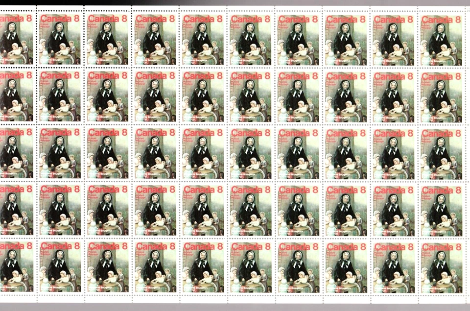 1975 - #660 & 660i (red thumb) - MNH Sheet - Canadian Personality cv$23.70 - Image 1 of 1