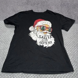 North Pole Trading Co. Santa T-shirt  - Picture 1 of 6