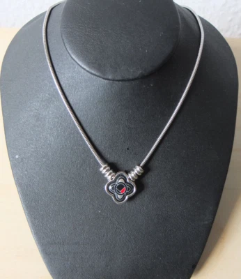 Colgante Michaela Freywille Viena Flor Frey Wille Chapado en Oro Blanco Foto 1 de 4