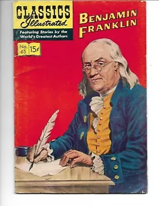 Alt - Klassiker Illustriert #65 (1949) Benjamin Franklin Comic - Bild 1 von 3