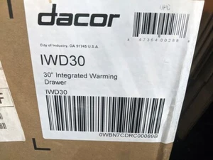 Dacor Professional IWD30 Integrated Warming Drawer, New In Sealed Box, Local Pic - Picture 1 of 5