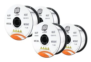 ER4043 - MIG Aluminum Welding Wire - 1 Lb x  0.035" (4 SPOOLS) - Picture 1 of 5