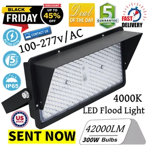 LED Stadium Lights 300Watt Outdoor Commercial IP65 Waterproof Light for Sports - Picture 1 of 21