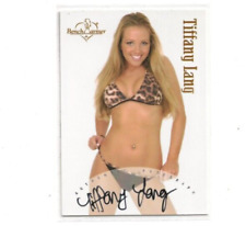 2003 BENCHWARMER AUTOGRAPH TIFFANY LANG SIGNATURE CARD BENCH WARMERS #17