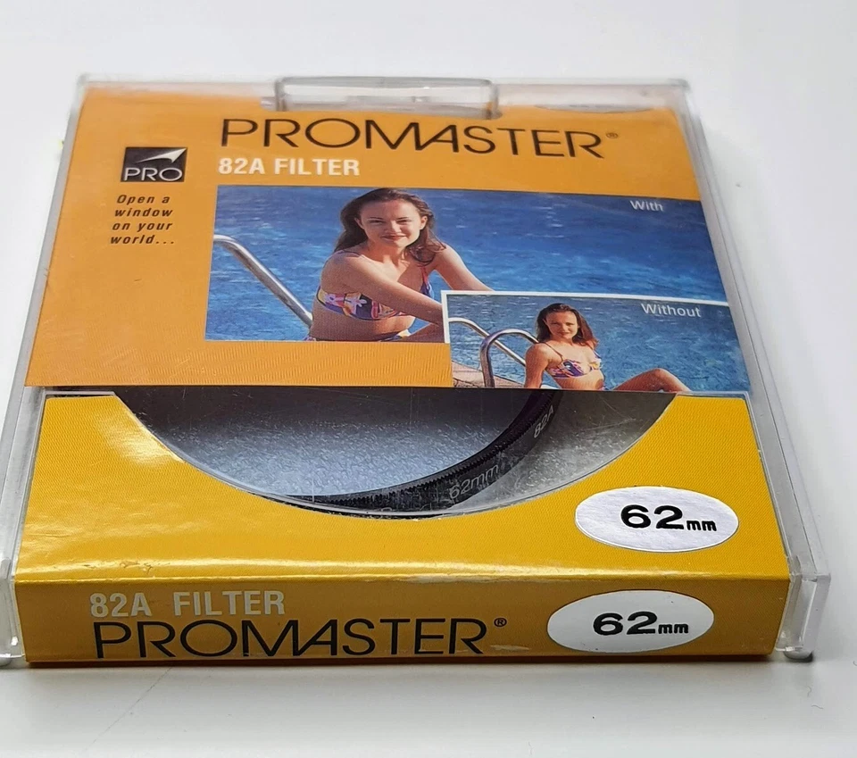 Genuine Pro 62mm 82A 82-A 82 A Color Conversion Glass Lens Filter Japan 62 mm 62 - Image 1 of 4
