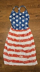 Girls Dress Summer 4th Of July Besser Bay 11-12 Youth XL - New - Picture 1 of 9