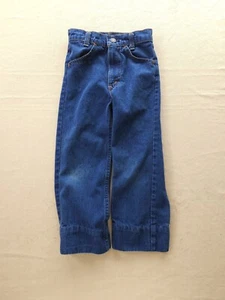 Vintage 1980s Levi's Orange Tab Denim Jeans Youth Size 5 - Picture 1 of 8