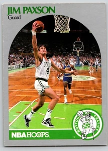 Tarjeta de baloncesto 1990-91 NBA Hoops #46 Jim Paxson Boston Celtics - Imagen 1 de 2