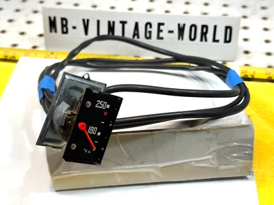 Mercedes VDO OEM 59-68 W110,W112,W111 Sedans 4D ONLY WORKING Temperature 1 Gauge - Image 1 of 4