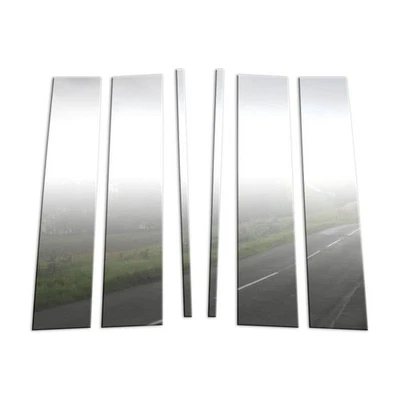 Cubiertas de poste de pilar para GMC Yukon XL 2015-2020 [acero inoxidable] 6p Foto 1 de 4