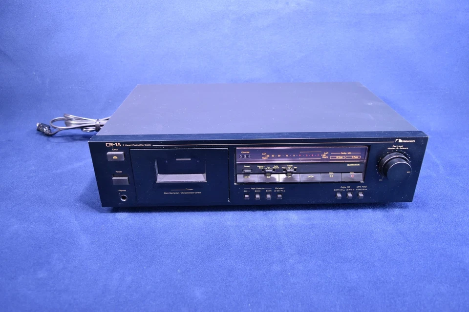 Nakamichi CR-1A Cassette Deck- Serviced - Image 1 of 3