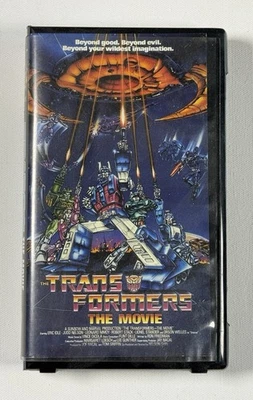 Transformers: The Movie VHS Tape Rhino Home Video 1999 Clamshell Case Cartoon - Image 1 of 4
