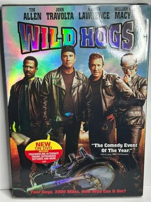2007  Touchstone Pictures Wild Hogs PG-13 Movie DVD New - Image 1 of 3