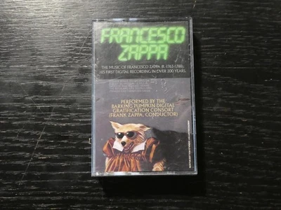 Frank Zappa Francesco Zappa Cassette Barking Pumpkin Classical 1984 Vintage Tape Foto 1 de 4