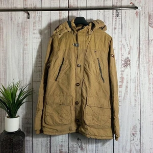 Tommy Hilfiger Trenchcoat Herren braun lang Baumwolle Größe L - Bild 1 von 7